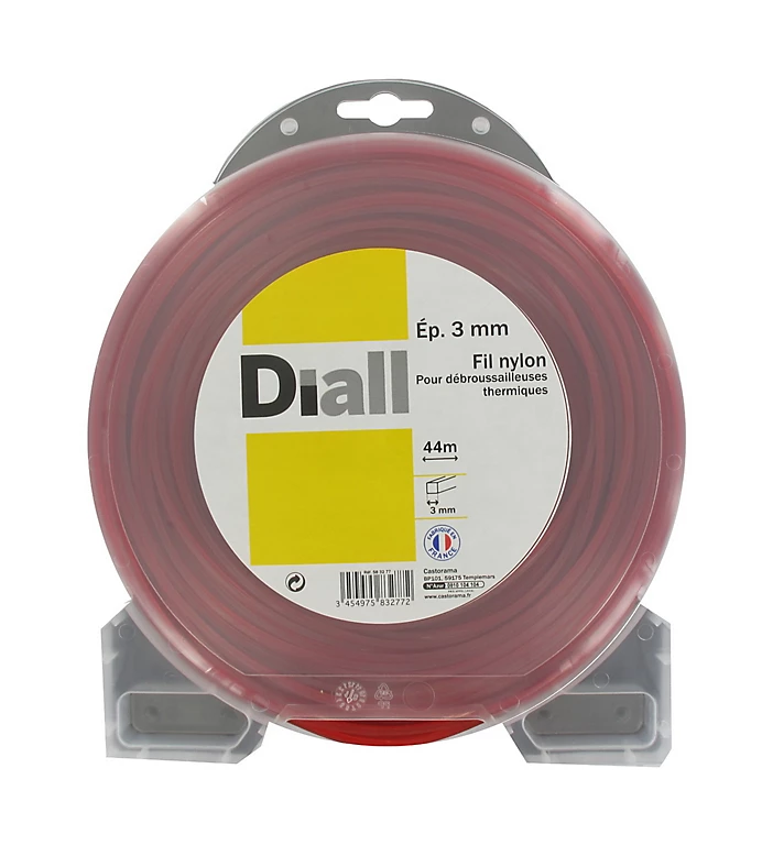 Castorama Fil De Nylon Carré Diall 3mm 44m 3 Castorama Fil De Nylon Carré Diall 3mm 44m