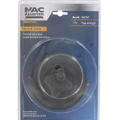 Castorama Tête De Coupe Bordures Ø34 Cm Fil Ø2 Mm Mac Allister